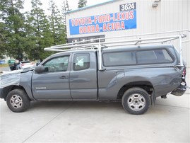 2012 Toyota Tacoma Gray Extended Cab 2.7L AT 2WD #Z24634